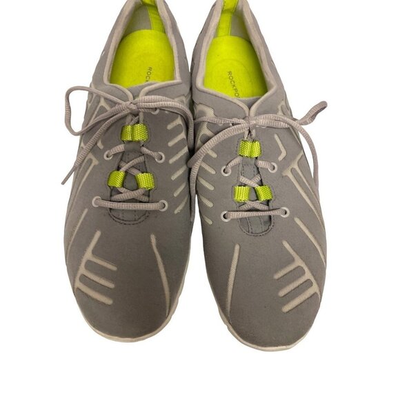 Rockport V79886 Truwalk Zero Welded Grey Lace Sneaker Shoes Size 8.5 - Picture 3 of 8